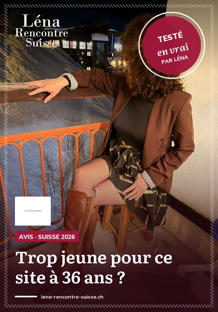 Avis CoupDeFoudre40Plus Suisse : mon expérience honnête en tant que femme