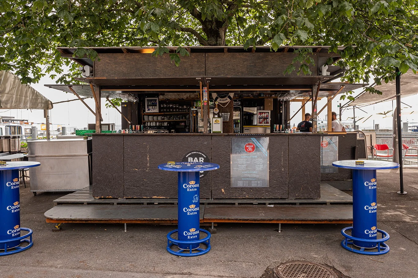 Bar du Lac Neuchâtel, le bar-kiosque du port