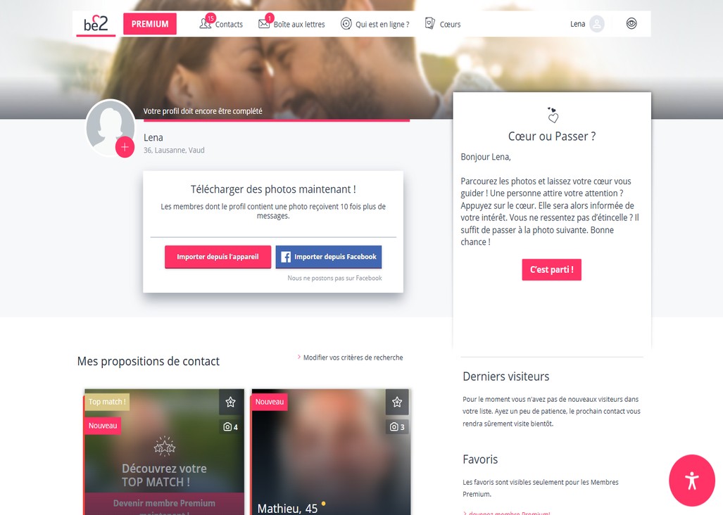 Système de matching de Be2