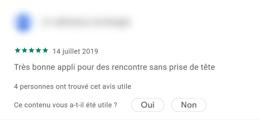 Avis positif sur C-Date 1