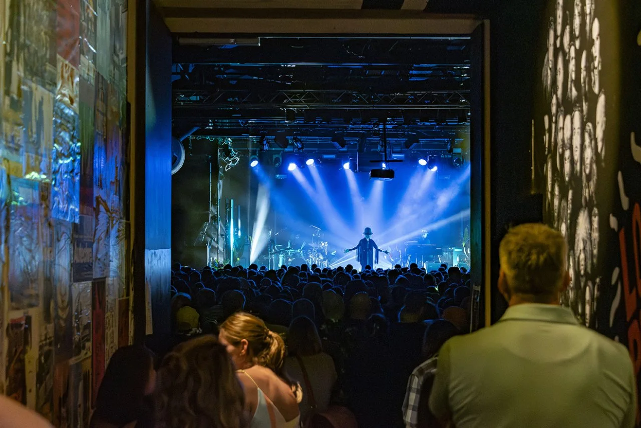 Fri-Son Fribourg, la scène pendant un concert